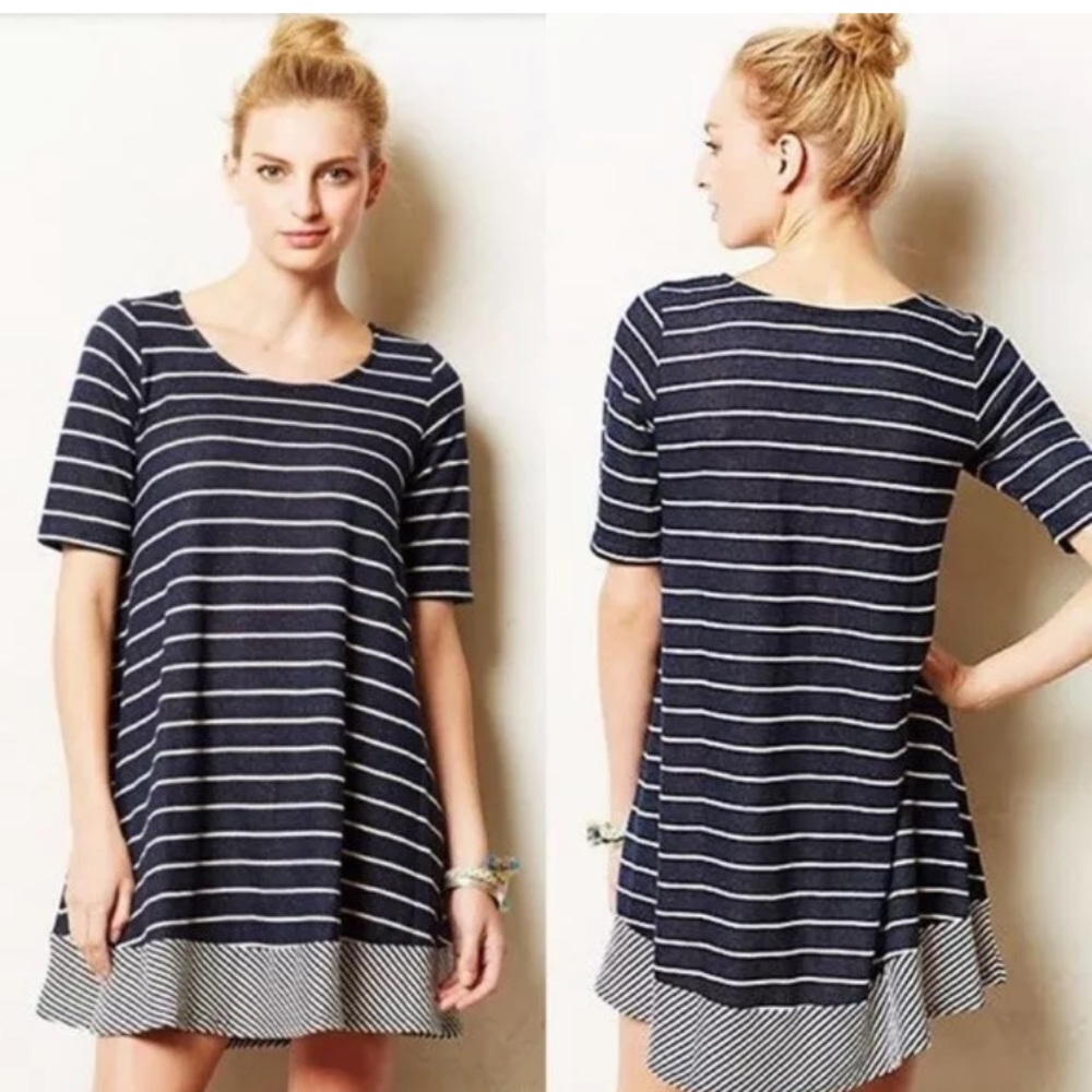 Puella North Shore Striped T Shirt Shift Dress